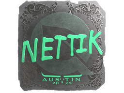 Sticker | nettik (Foil) | Austin 2025