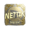 Sticker | nettik (Gold) | Austin 2025