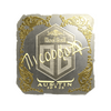 Sticker | nicoodoz (Gold) | Austin 2025