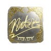 Sticker | nitr0 (Gold) | Austin 2025