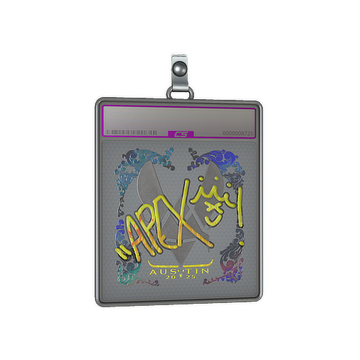 Sticker Slab | apEX (Holo) | Austin 2025