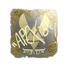 Sticker | apEX (Gold) | Austin 2025