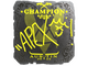 Sticker | apEX (Foil, Champion) | Austin 2025