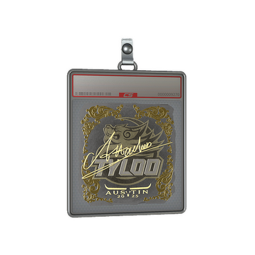 Sticker Slab | Attacker (Gold) | Austin 2025