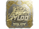 Sticker | Attacker (Gold) | Austin 2025