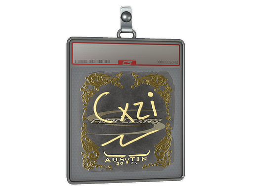 Sticker Slab | Cxzi (Gold) | Austin 2025