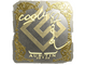 Sticker | cool4st (Gold) | Austin 2025