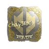 Sticker | chayJESUS (Gold) | Austin 2025