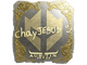 Sticker | chayJESUS (Gold) | Austin 2025