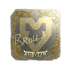 Sticker | Brollan (Gold) | Austin 2025