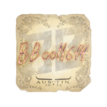 Sticker | Boombl4 | Austin 2025