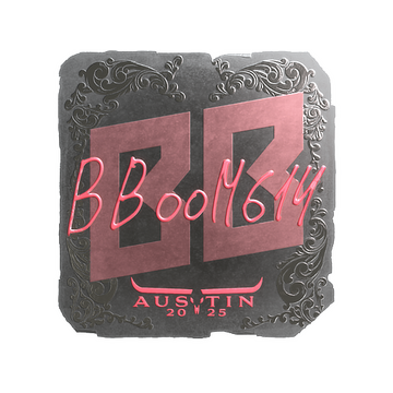 Sticker | Boombl4 (Foil) | Austin 2025