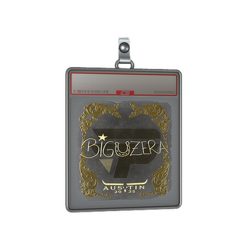 Sticker Slab | biguzera (Gold) | Austin 2025