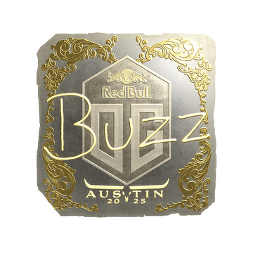 Sticker | Buzz (Gold) | Austin 2025