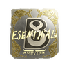 Sticker | esenthial (Gold) | Austin 2025