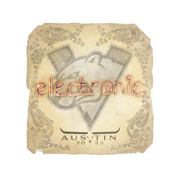 Sticker | electronic | Austin 2025