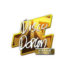 Sticker | disco doplan (Foil) | Atlanta 2017