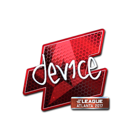 Sticker | device (Foil) | Atlanta 2017