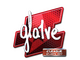 Sticker | gla1ve (Foil) | Atlanta 2017