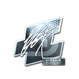 Sticker | fox (Foil) | Atlanta 2017