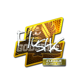 Sticker | flusha (Foil) | Atlanta 2017