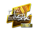 Sticker | flusha (Foil) | Atlanta 2017