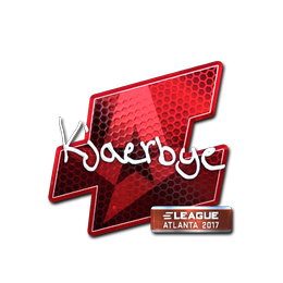 Sticker | Kjaerbye (Foil) | Atlanta 2017