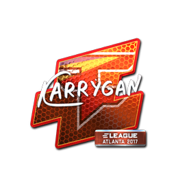 Sticker | karrigan (Foil) | Atlanta 2017
