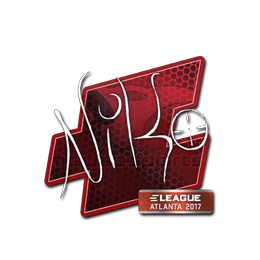 Sticker | NiKo | Atlanta 2017