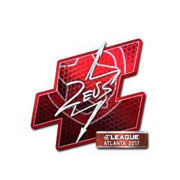 Sticker | Zeus (Foil) | Atlanta 2017