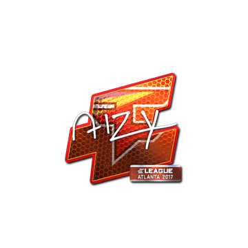 Sticker | aizy (Foil) | Atlanta 2017