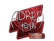 Sticker | AdreN | Atlanta 2017