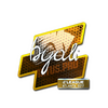 Sticker | byali (Foil) | Atlanta 2017