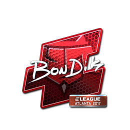Sticker | bondik (Foil) | Atlanta 2017