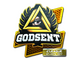 Sticker | GODSENT (Foil) | Atlanta 2017
