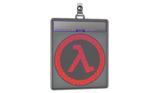Sticker Slab | Lambda (Holo)
