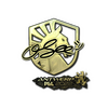 Sticker | oSee (Gold) | Antwerp 2022