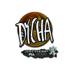 Sticker | dycha (Glitter) | Antwerp 2022