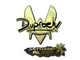 Sticker | dupreeh (Gold) | Antwerp 2022