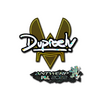 Sticker | dupreeh (Glitter) | Antwerp 2022