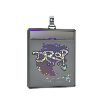 Sticker Slab | drop (Glitter) | Antwerp 2022