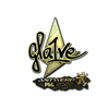 Sticker | gla1ve (Gold) | Antwerp 2022