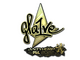 Sticker | gla1ve (Gold) | Antwerp 2022