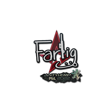Sticker | Farlig | Antwerp 2022
