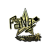 Sticker | FaNg (Gold) | Antwerp 2022