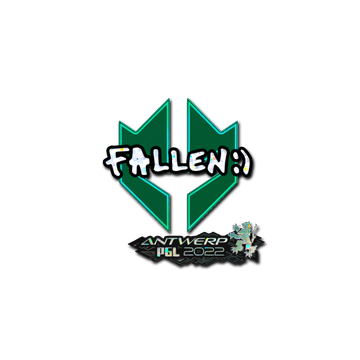 Sticker | FalleN (Glitter) | Antwerp 2022