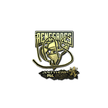 Sticker | ins (Gold) | Antwerp 2022