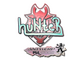 Sticker | huNter (Holo) | Antwerp 2022