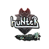 Sticker | huNter (Glitter) | Antwerp 2022
