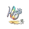 Sticker | HooXi (Holo) | Antwerp 2022